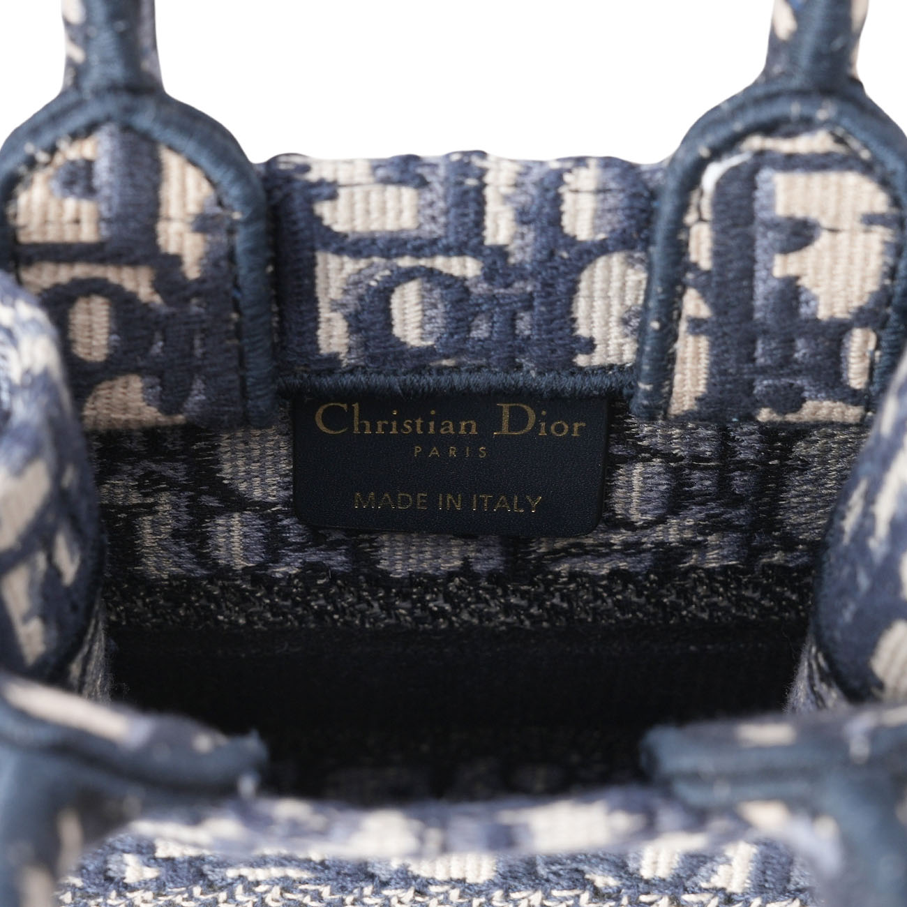 CHRISTIAN DIOR(USED)디올 오블리크 북토트 폰홀더백 미니
